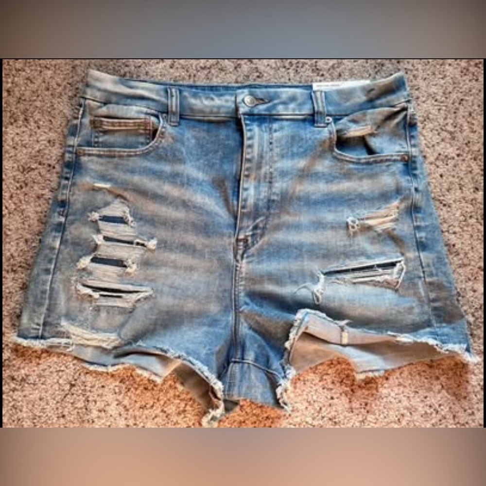 Women’s American Eagle Curvy Hi Rise Shorty Size 14 NWT